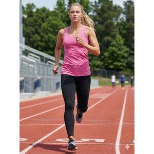 Lululemon Racerback Tank Top Heather Pink Size 6 No Size Tag